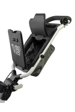 Axglo Tri-360 V2 Golf Trolley | Black/Red -Golf Gear Sales Axglo Tri 360 V2 Golf Trolley Black Red 2