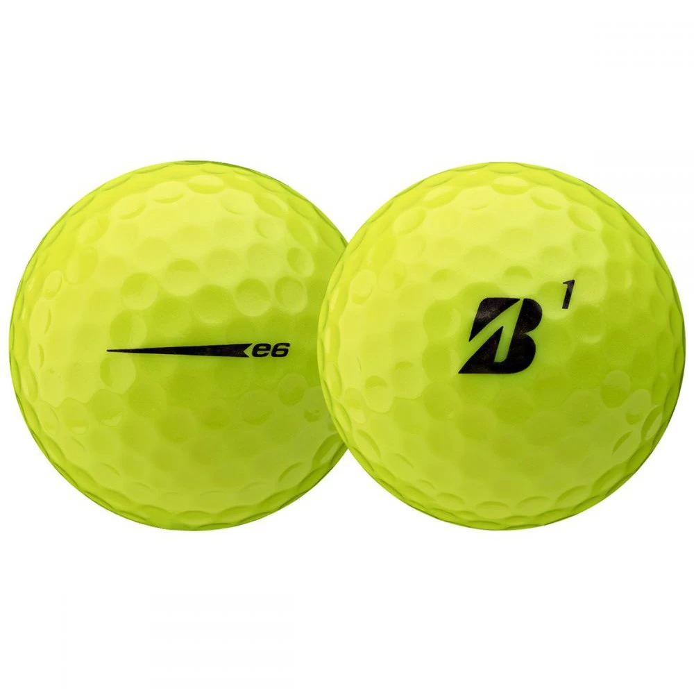 Bridgestone E6 Golf Balls | Yellow 2 Bridgestone E6 Golf Balls | Yellow - Image 2