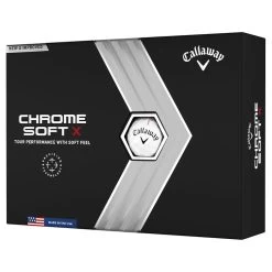 Callaway Chrome Soft X Golf Balls | White
