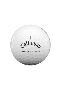 Callaway Chrome X Soft Triple Track Golf Balls | White 6 Callaway Chrome X Soft Triple Track Golf Balls | White -Golf Gear Sales Callaway Chrome Soft Triple Track Golf Balls White 96