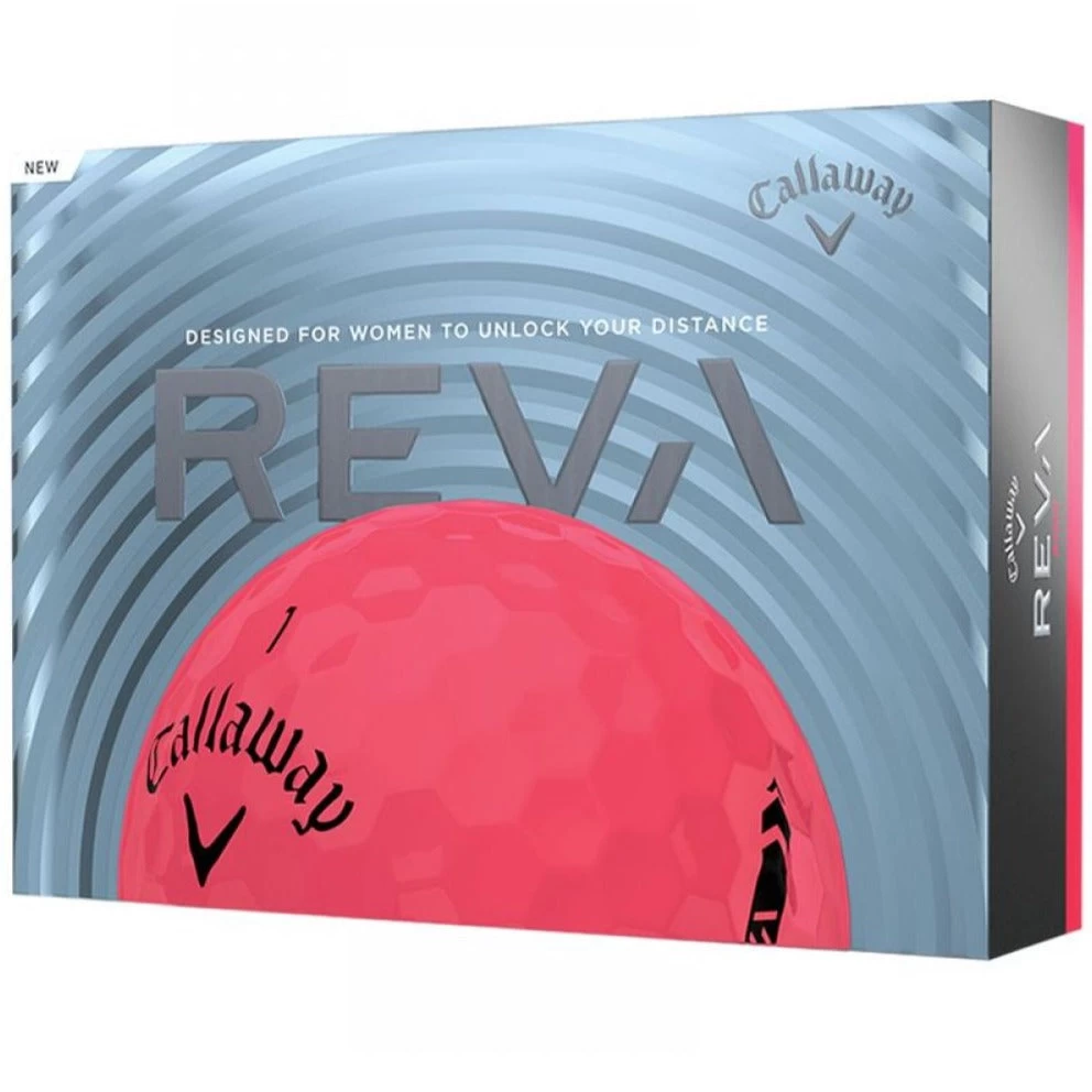Callaway Ladies Reva Golf Balls | Rose 1 Callaway Ladies Reva Golf Balls | Rose