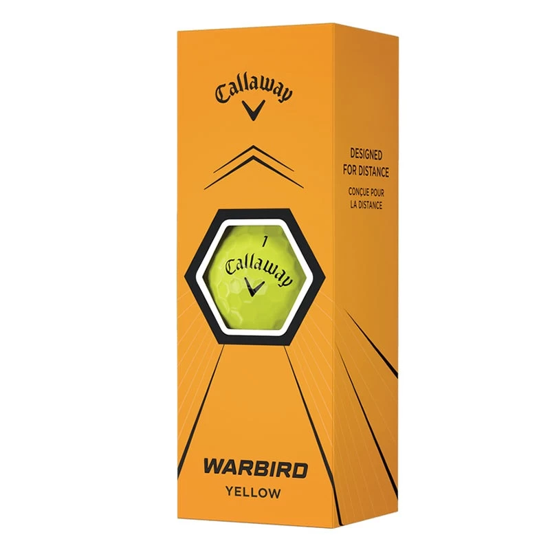 Callaway Warbird Golf Balls | Yellow 2 Callaway Warbird Golf Balls | Yellow - Image 2