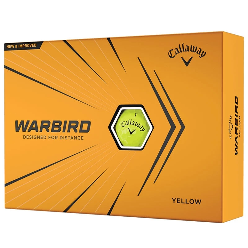 Callaway Warbird Golf Balls | Yellow 1 Callaway Warbird Golf Balls | Yellow