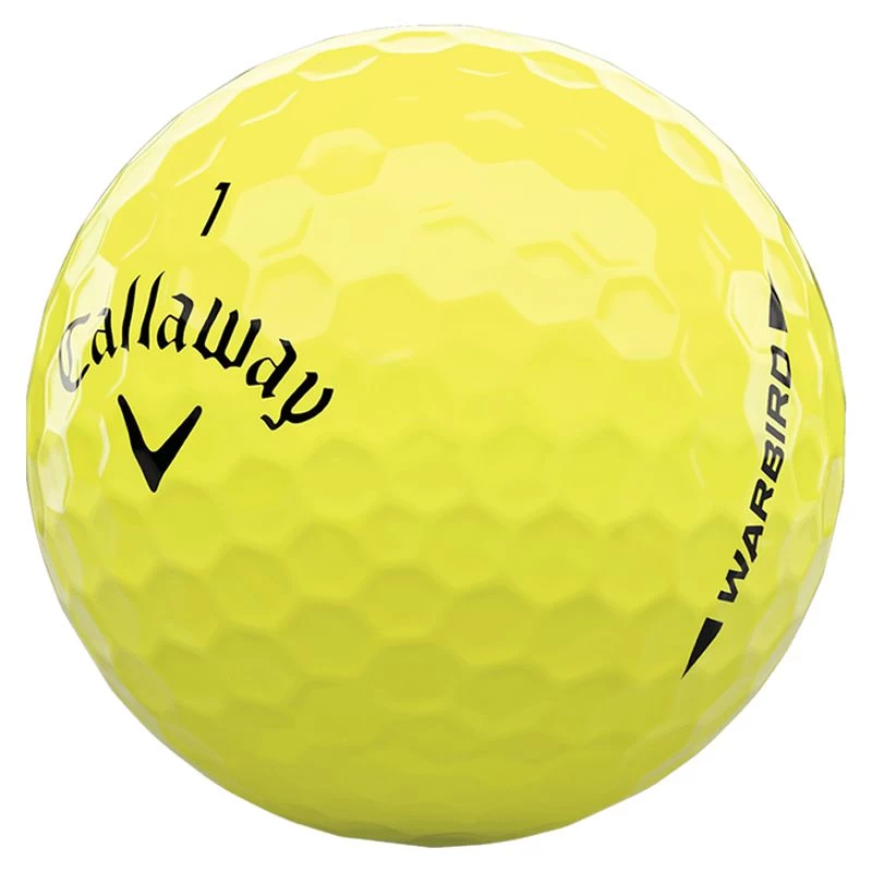 Callaway Warbird Golf Balls | Yellow 3 Callaway Warbird Golf Balls | Yellow - Image 3