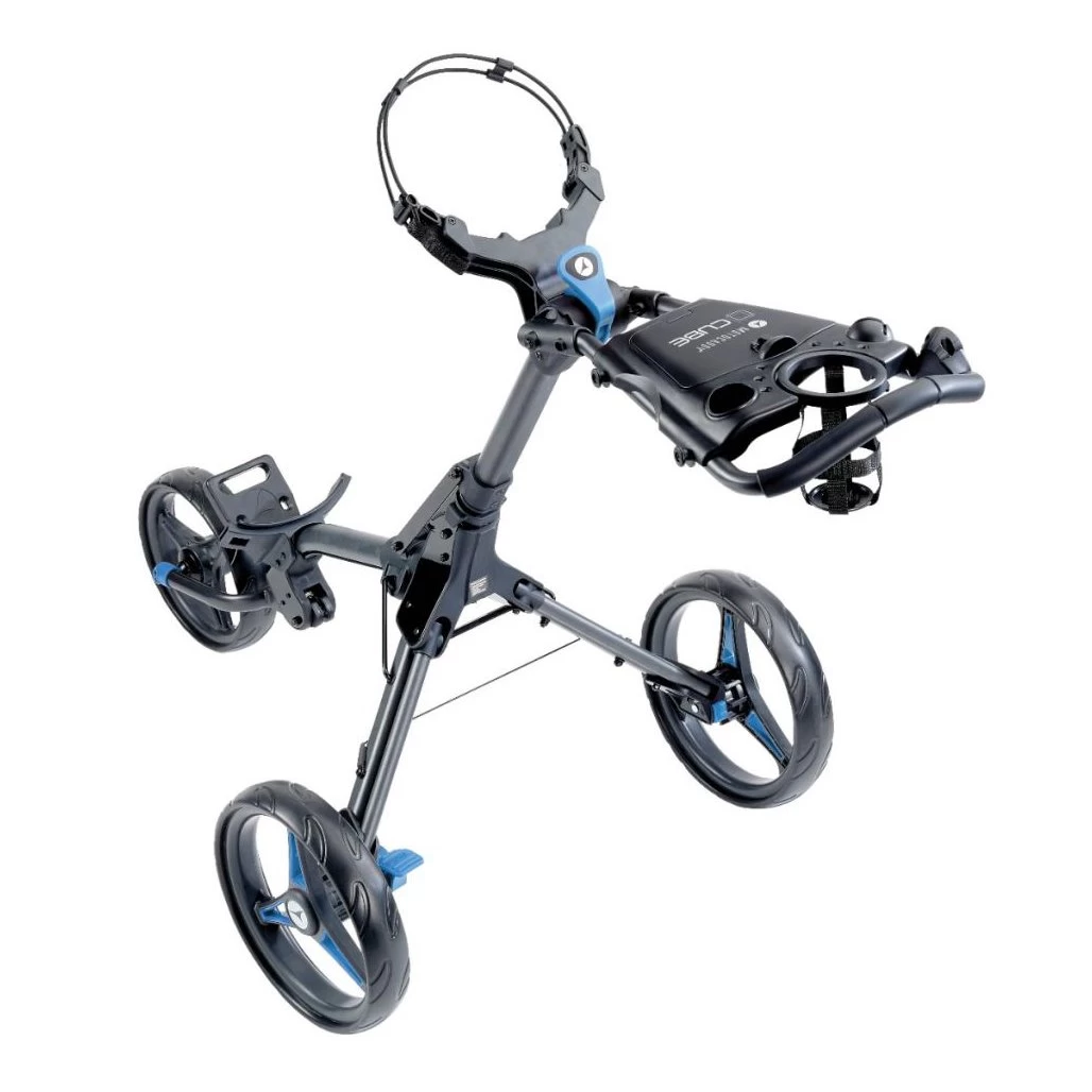 Motocaddy Cube Golf Push Trolley | Blue 2 Motocaddy Cube Golf Push Trolley | Blue - Image 2
