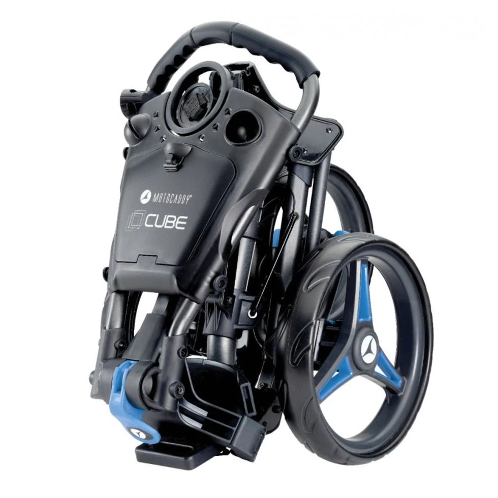 Motocaddy Cube Golf Push Trolley | Blue 1 Motocaddy Cube Golf Push Trolley | Blue