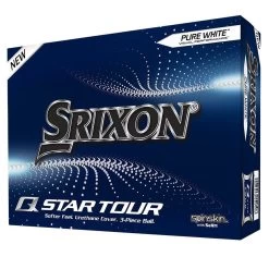 Srixon Q Star Tour Golf Balls | White