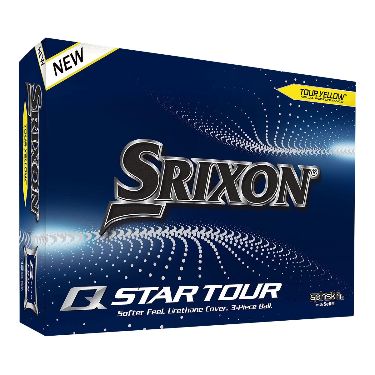 Srixon Q Star Tour Golf Balls | Yellow 3 Srixon Q Star Tour Golf Balls | Yellow - Image 3