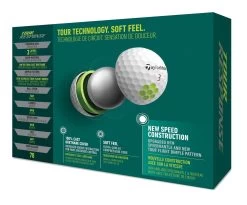TaylorMade Tour Response Golf Balls | White -Golf Gear Sales TM22BAL TA505 N7638401 TourResponse WHT GLB dz Tray v3
