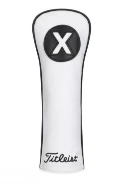 Titleist White & Black Leather Headcovers TA20TASCWB -Golf Gear Sales Titleist White Black Leather Headcovers TA20TASCWB 119