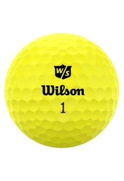 Golf Gear Sales -Golf Gear Sales Wilson Staff Duo Optix Matte Golf Balls Yellow 9