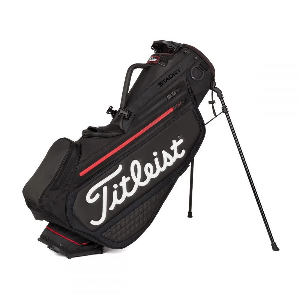 Titleist Jet Black Premium StaDry Golf Stand Bag TB21SXSF2E 1 Titleist Jet Black Premium StaDry Golf Stand Bag TB21SXSF2E