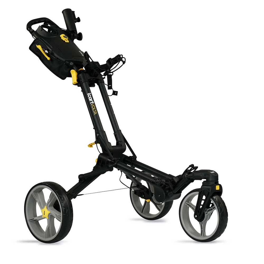 Masters ICart Volta 360 3 Wheel Golf Push Trolley 1 Masters ICart Volta 360 3 Wheel Golf Push Trolley